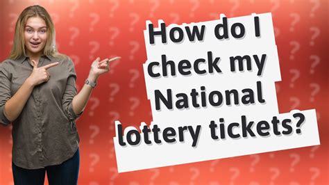 check my national lottery.